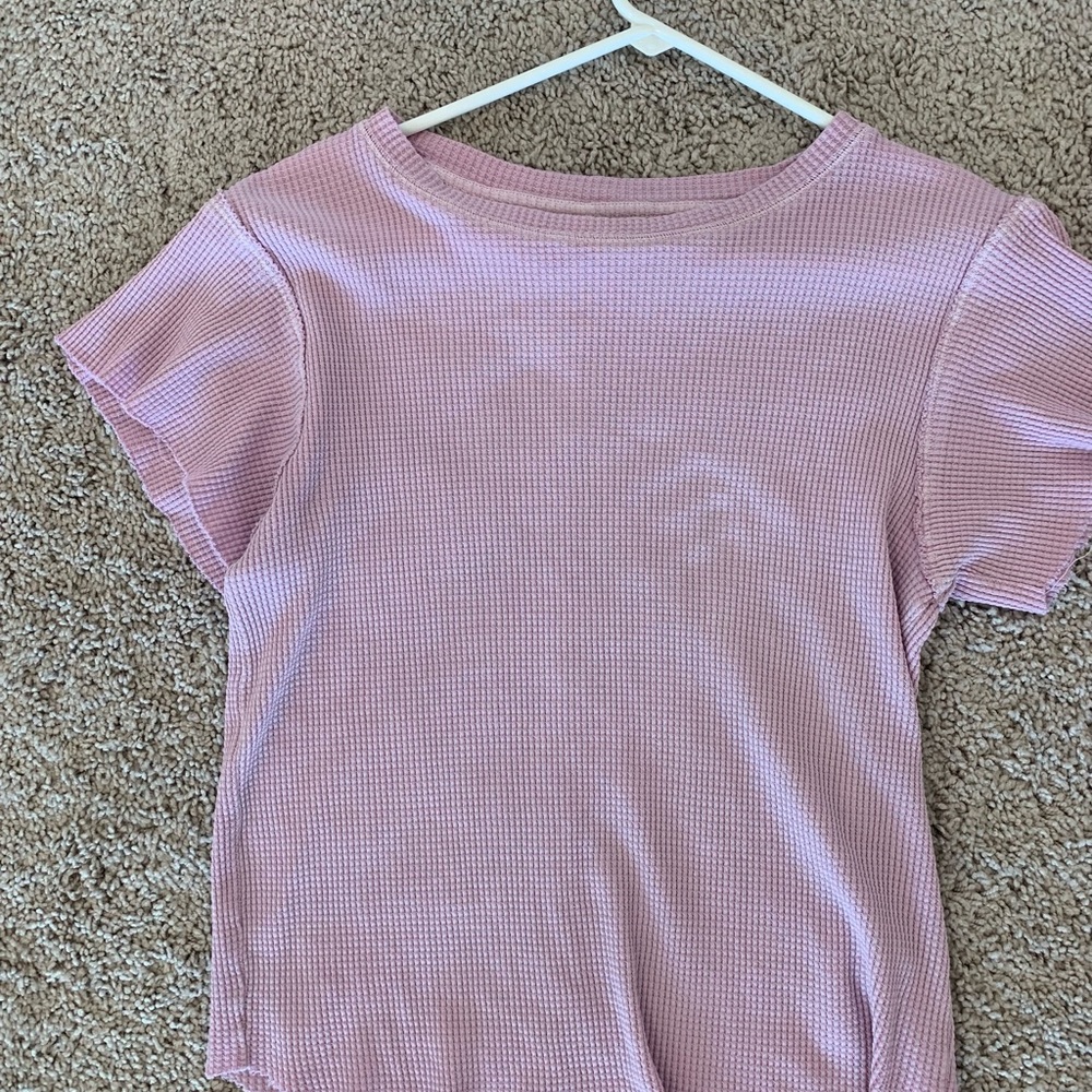 Free people waffle tee